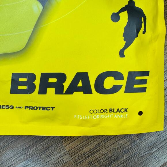 Ultra 360 Black Lace-Up Ankle Brace Ankle Support & Adjustable Compression Small - Picture 8 of 11